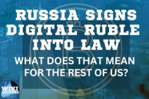 digital ruble, russia's putin signs new currency into law